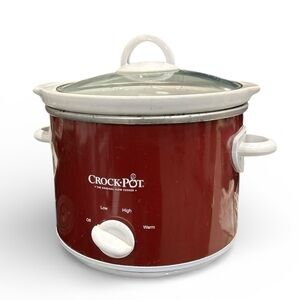 Burgundy Red Crock-Pot Slow Cooker
